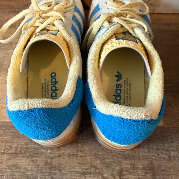 adidas Blue and Yellow Athletic Shoes - Picture 5 of 6